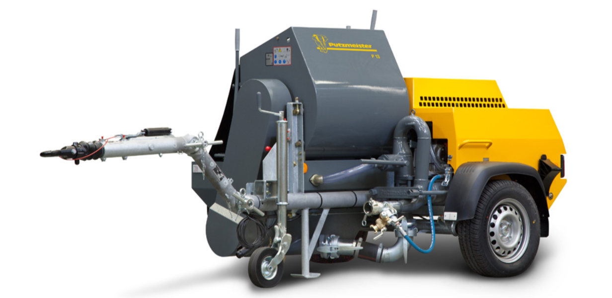 Pompe de Beton POMPA de Tencuieli P 13 EMR KA230 - Cu frana
